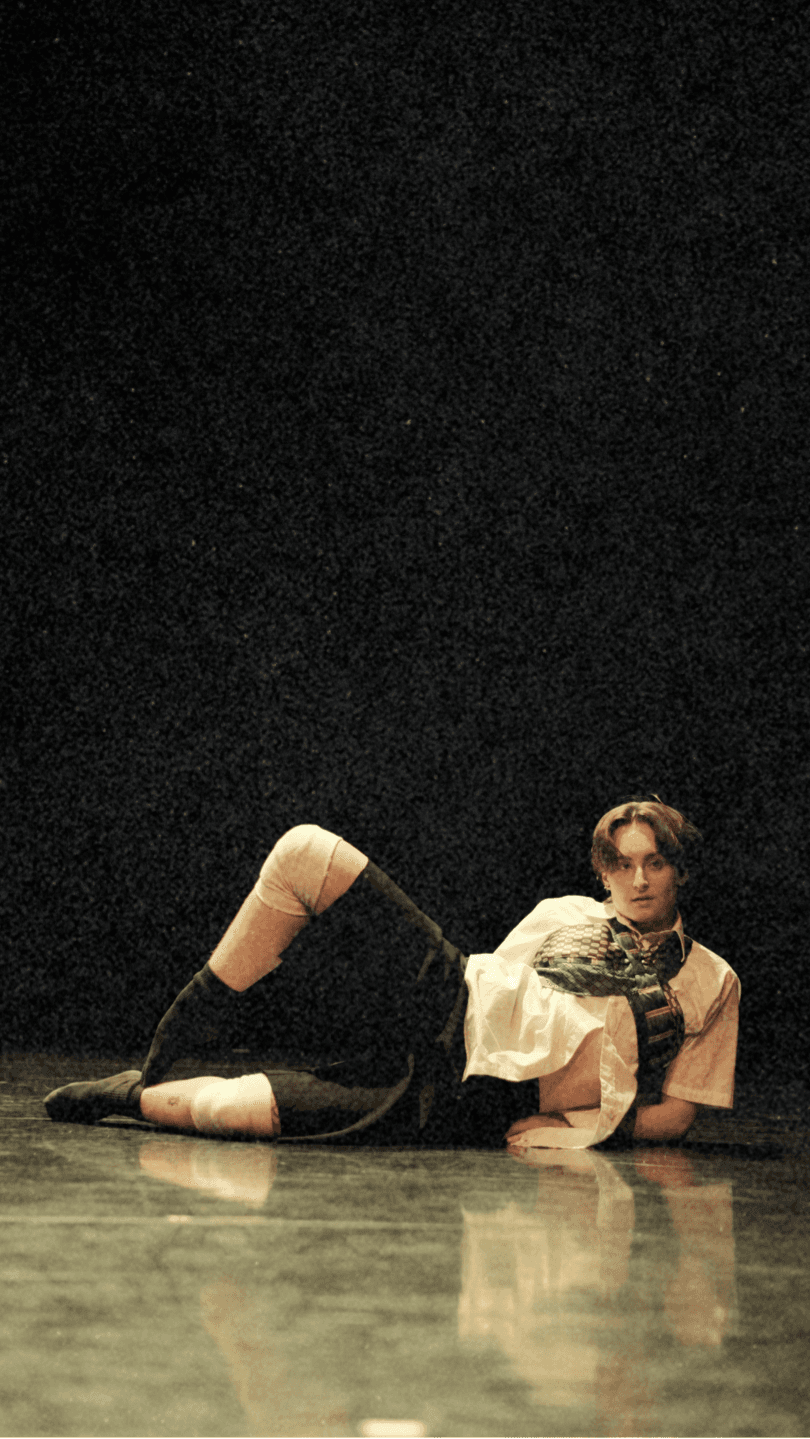 Performer on stage